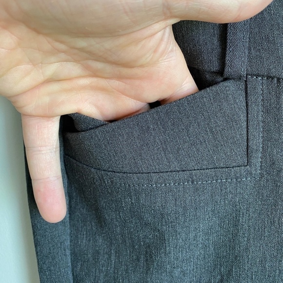 Reitman Petites Original Comfort Women's NWT‎ Gray Bootcut Dress Pants Size 8P - Picture 3 of 14
